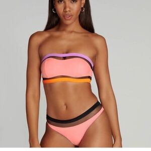 AGENT PROVOCATEUR bikini set. Zenaya model.